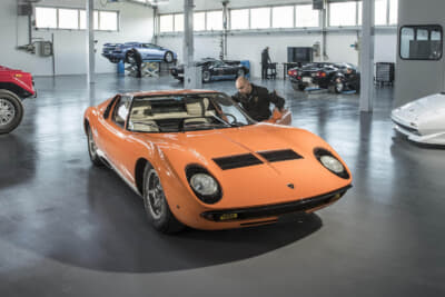 ランボルギーニ・ポロストリコのアトリエ
