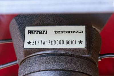 14万9500ポンド（邦貨換算約2810万円）で落札されたフェラーリ「テスタロッサ」（C）Bonhams