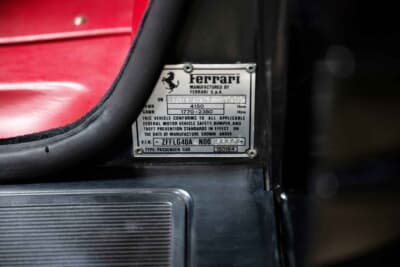 26万8800ドル（邦貨換算約3870万円）で落札されたフェラーリ「512TR」（C）Courtesy of RM Sotheby's