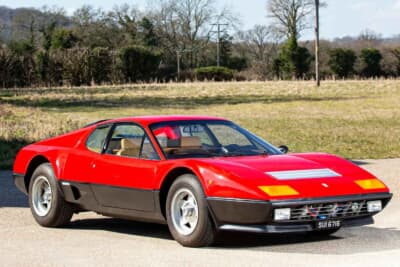 17万2500ポンド（邦貨換算約3240万円）で落札されたフェラーリ「512BB」（C）Bonhams