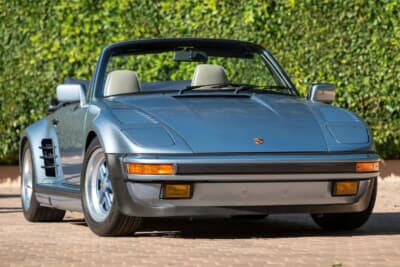 42万8500ドル（邦貨換算約6390万円）で落札されたポルシェ「911ターボ  フラットノーズ カブリオレ」（C）Courtesy of RM Sotheby's