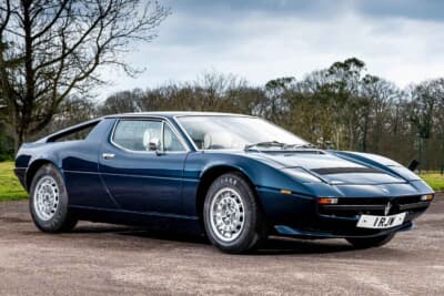 5万7500ポンド（邦貨換算約1080万円）で落札されたマセラティ「メラクSS」（C）Bonhams