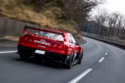 LB-ER34スーパーシルエットスカイライン：奈良から名古屋へ向かう