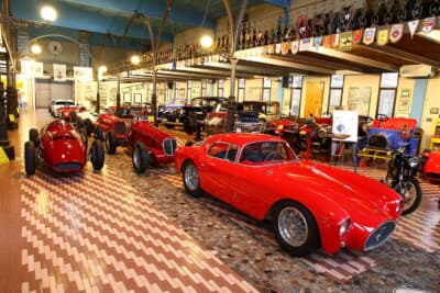 パニーニ家が運営しているマセラティの私設ミュージアム（2014年のイタリア取材にて）