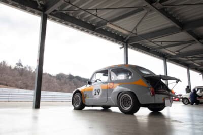 フィアット アバルト1000TCR:Gr.5シルエットフォーミュラを連想させるボディを持ち、目論見どおりETC選手権ほか、あらゆるレースを席巻した