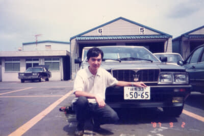 1987年9月2日、練馬陸運局にて