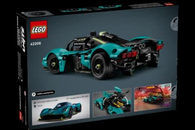 LEGO テクニック アストンマーティン・ヴァルキリー：707ピースから構成されている