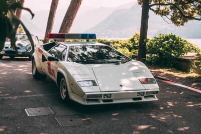 ランボルギーニ カウンタックLP400Sは1981年モナコF1GPのセーフティカー
