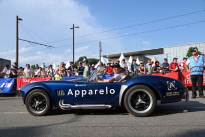 ドライバーパレードの様子