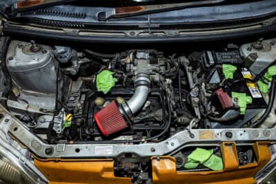 エンジンはEF-SEからEF-VEに換装。車検証にはEFしか記載されないため公認車検も不要