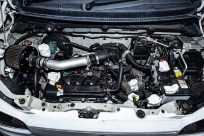 スズキ HA36型 アルト：エンジン本体はレギュレーションによりノーマル。腕とセッティング能力が勝敗を分ける