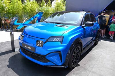 アルピーヌ A290はまフランス滞在中に公道で見かけませんでした