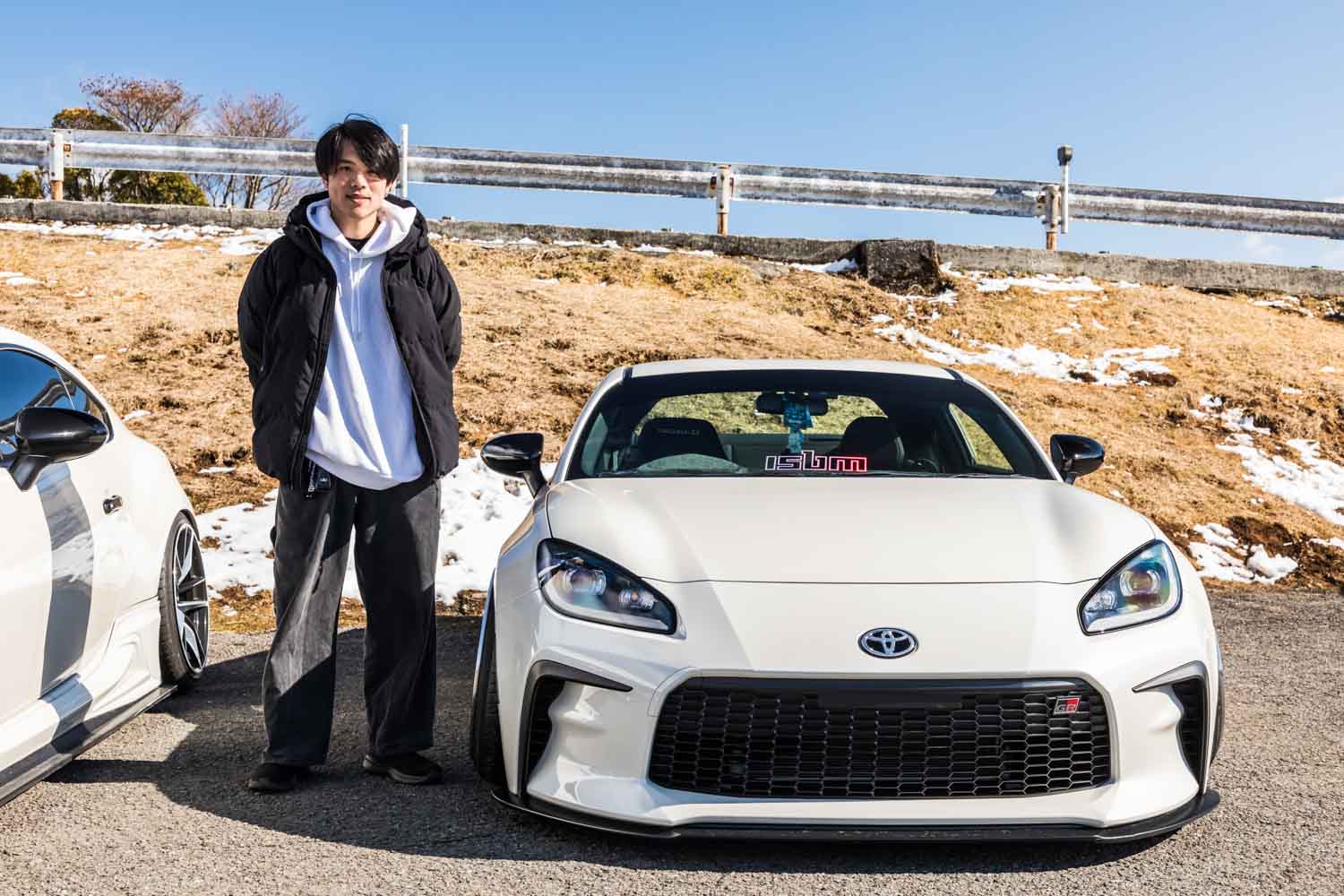 サイドステップが着地!?誰よりも低車高なトヨタ「GR86」をスタンス系
