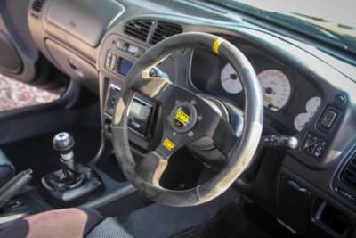 1万8020ポンド（邦貨換算約348万円）で落札された三菱「ランサーエボリューションV」（C）Bonhams