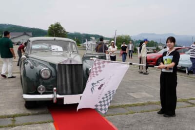 エントリー車両は、旧いところでは1928年式ロールス・ロイス「20Hp」がエントリー