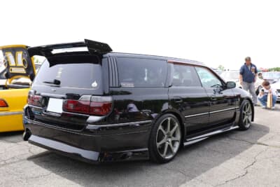 日産 ステージア 25RS FOUR：East Japan Stagea Owner's Club（イースト ジャパン ステージア オーナーズクラブ）に所属している“ジロー”さんの愛車