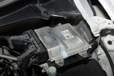 スズキ HA36型 アルト：ECUはパルスポーツのオリジナルだ。HA36カップでは非常に高い装着率を誇っている