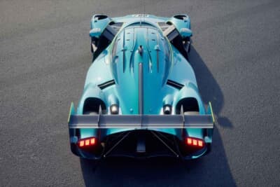 アストンマーティン ヴァルキリーLM：後輪駆動で、7速シーケンシャルトランスミッションはパドルシフト式