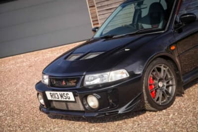 1万8020ポンド（邦貨換算約348万円）で落札された三菱「ランサーエボリューションV」（C）Bonhams