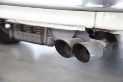 フィアット アバルト595SS：2本出しのマルミッタ・アバルト（アバルト・マフラー）