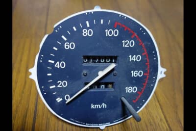 日産 フェアレディ 280 Z-T Tバールーフのオリジナルメーターはいまでも手元にある