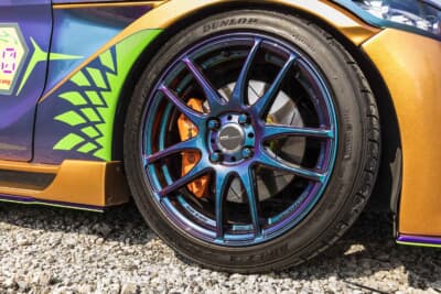 ホンダ S660：ホイールはWORK EMOTION kiwami（F:16×6.5J+42／R:17×7J+47）のマジョーラペイント・スペシャルカラーをセレクト