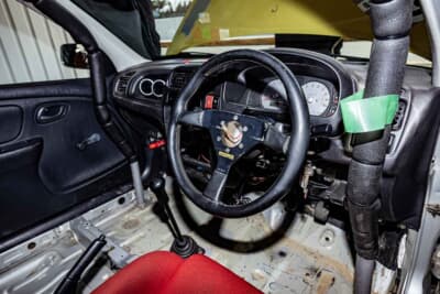 スズキ HA23型 アルト：学生クラスの車両規定は3クラスと共通なので、チューニングできる範囲はごく限られている。だからこそ練習や作戦が重要なのだ