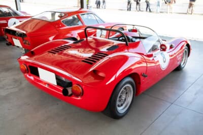 フィアット アバルト1300SP:FRP製のボディワークは、ホイールベースを60mm延長している