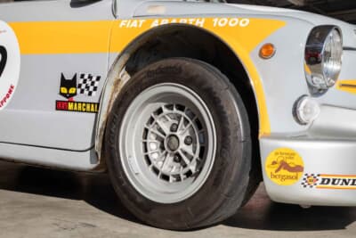 フィアット アバルト1000TCR:カンパニョーロ製のエレクトロンホイールを装着