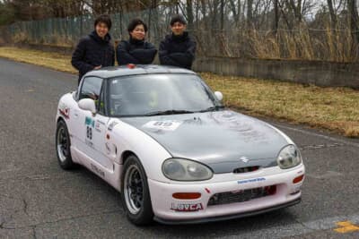 2024年はほかを寄せ付けない速さだった松山雄大のスズキ カプチーノ。今シーズンの初戦こそ準優勝だったが、このまま2番手に甘んじるわけもない!?