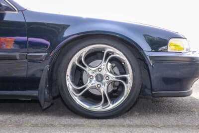 ホンダ アコード ワゴン：アメリカンホイールを代表するエリートの17インチを装着
