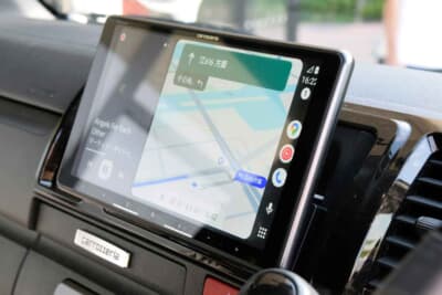 パイオニア カロッツェリア発表会:楽ナビ9V型フローティングモニターAVIC-RF722
