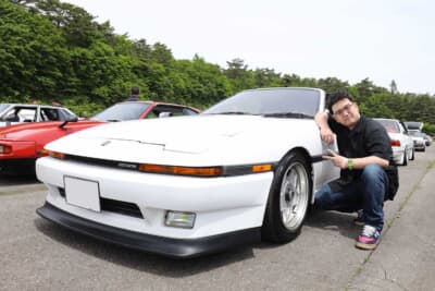 トヨタ MA70型 スープラとオーナーの半田航太郎さん
