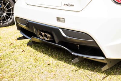 トヨタ 14R60：ディフューザーはGriffonのアイデンティティであるセンターマフラーを収めるようにデザイン