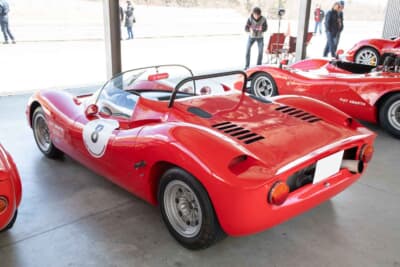 フィアット アバルト1300SP:FRP製のボディワークは、ホイールベースを60mm延長している