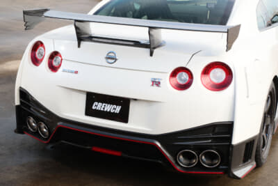 2014年式日産R35型GT-R NISMO：大型リアウイングもNISMOの証