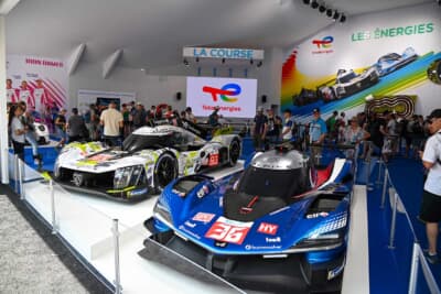 トタルエナジーズは給油でいつもお世話になっています。さすがフランス企業だけにフランスチームをアピール