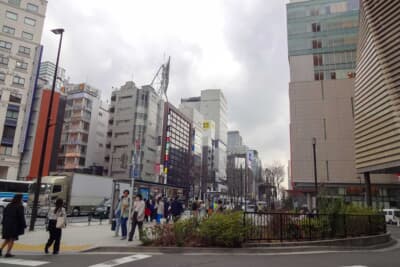 ここにはかつてテアトル銀座が