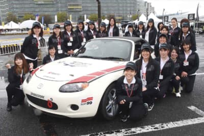 2015年4月、東京お台場で開催されたモータースポーツジャパンで、WIMの発表会での１カット