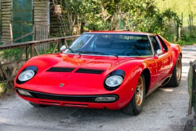 394万2500ユーロ（邦貨換算約6億6400万円）で落札されたランボルギーニ「ミウラSV」（C）Courtesy of RM Sotheby's