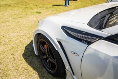 トヨタ 14R60：フェンダーも左右合計で45mmワイドになっている