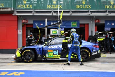 バレンティーノ・ロッシのドライバー交代シーン