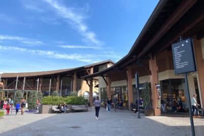 アウトレットはめちゃくちゃ広くて時間的にすべて回りきれませんでした