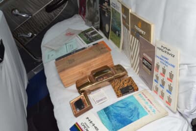 トヨタ トヨペット 2代目 クラウン デラックス:インテリアには当時の貴重な資料が