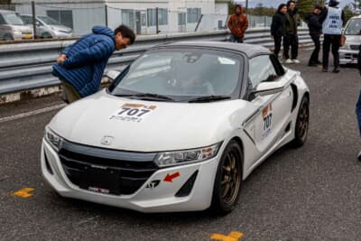 当面のライバルは兵頭孝之のホンダ S660だ。過去にはスーパーチャージャーを後付けした、ダイハツ L175S型ムーヴがエントリーしたこともある