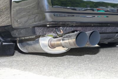 トヨタ セリカ コンバーチブルGT-S：マフラーは2本出し