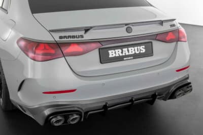 メルセデスAMG E53 HYBRID 4MATIC+セダン：カーボンリアスポイラー