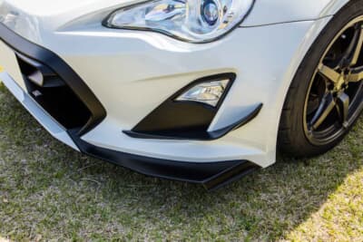 トヨタ 14R60：フロア下でダウンフォースを稼ぐために、フロントバンパーを約70mm延長