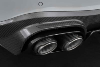 メルセデスAMG E53 HYBRID 4MATIC+セダン：カーボンリアディアディフューザー