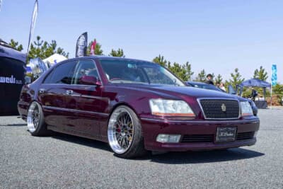 山口県山口市から参加したケープロデュース。セダンをはじめ、さまざまなジャンルのカスタムを得意としている